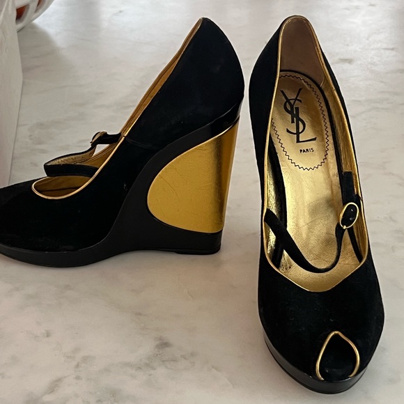 Vintage YSL platform shoes, no box - Picture 3 of 3